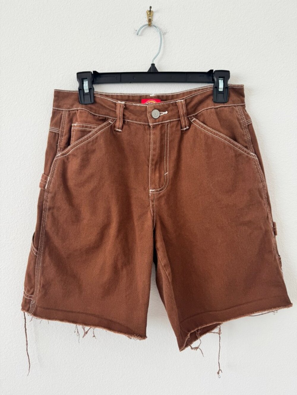 Dickies Cut Off Brown Carpenter Shorts